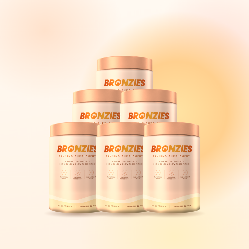 Six tubs of Bronzies, a 6 month supply